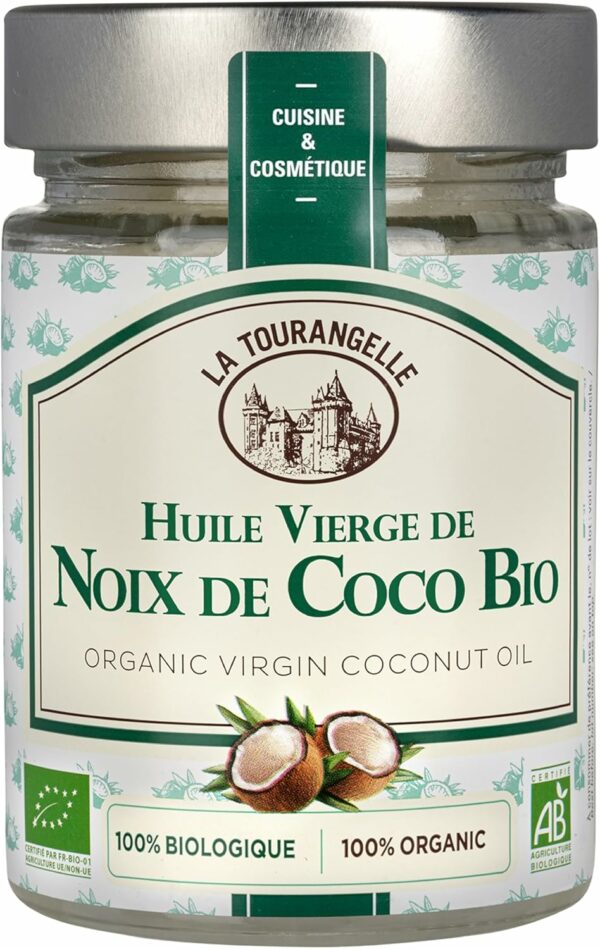 Huile de coco 100% Biologique Tourangelle (314ml)