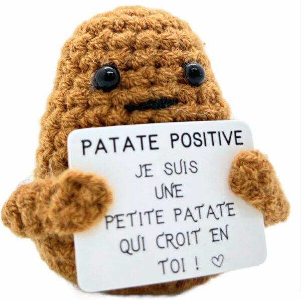 Patate Positive© : Peluche cadeau originale