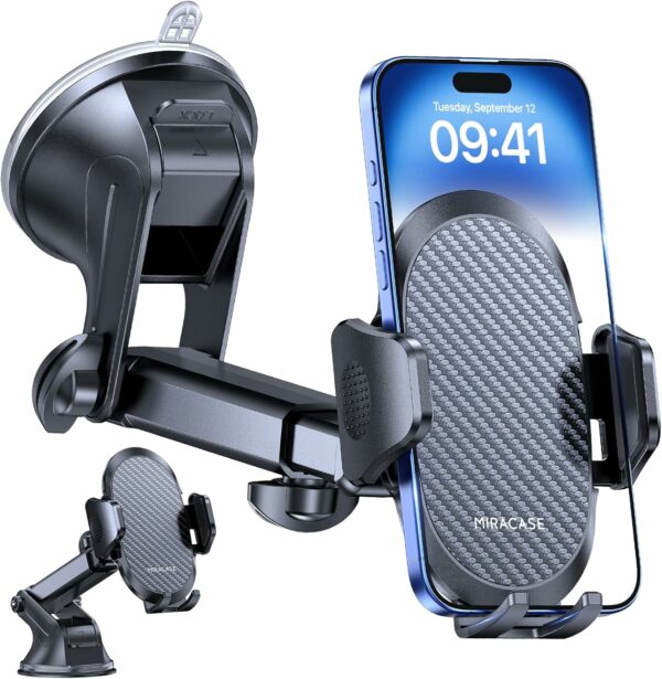 Support Ventouse Téléphone Voiture Miracase (4-7.2