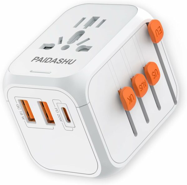 Adaptateur Voyage Universel PD20W 4 Ports